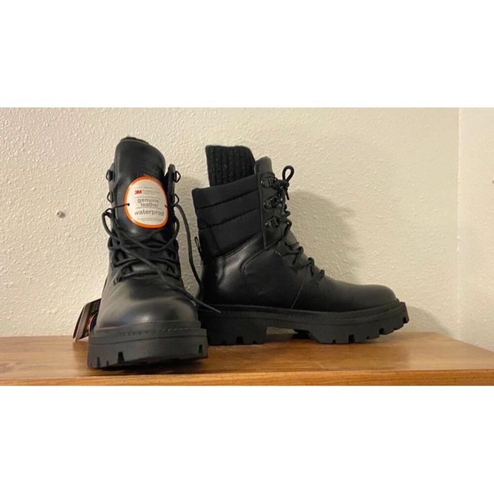NWT Ozark Snow boots Lace Up Chelsea Womens Size 6